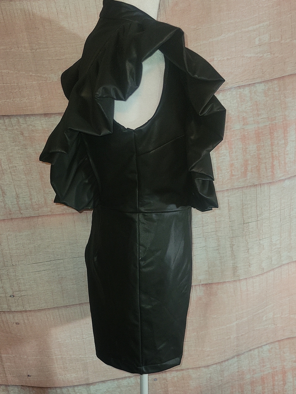 Akira Faux Leather Romper - Picture 6 of 10